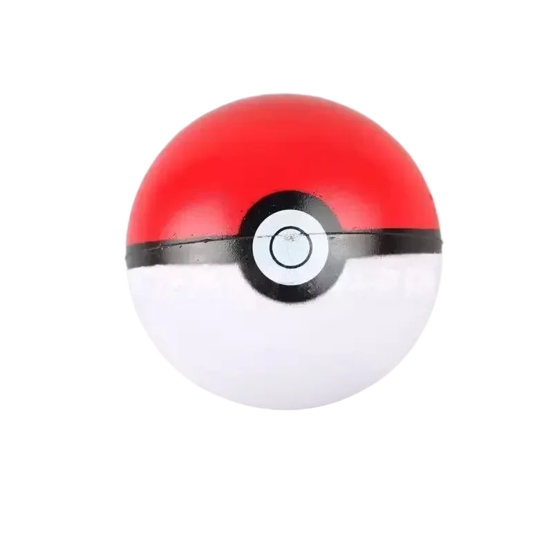Hot 6cm Pokémon Poké Ball Stress Relief Ball Fun Pet Toy Squeezable Dog Fitness Ball Cat and Dog Play Ball Round Ball Toy view 5