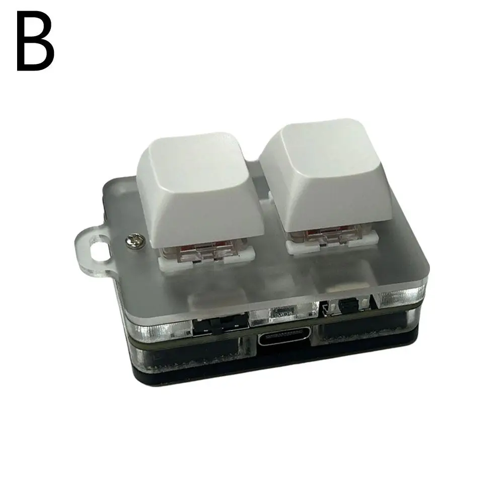 Mini 2- Custom Bluetooth Board With Rgb Light 2.4g Copy Macropad Wireless Pad Wireless Hot-swappable Gaming Paste Q5i2