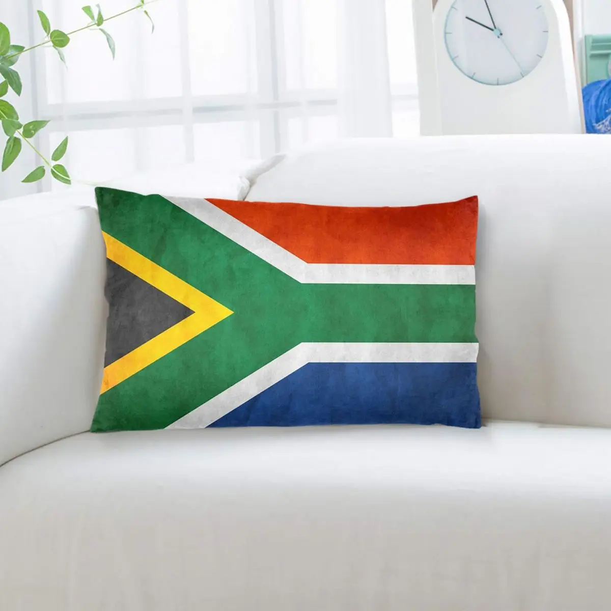 South Africa Flag National Flag Of South Africa Rectangle Pillowcase Cushion Cover Decor Bedroom Bed Home Comfort Throw Pillow