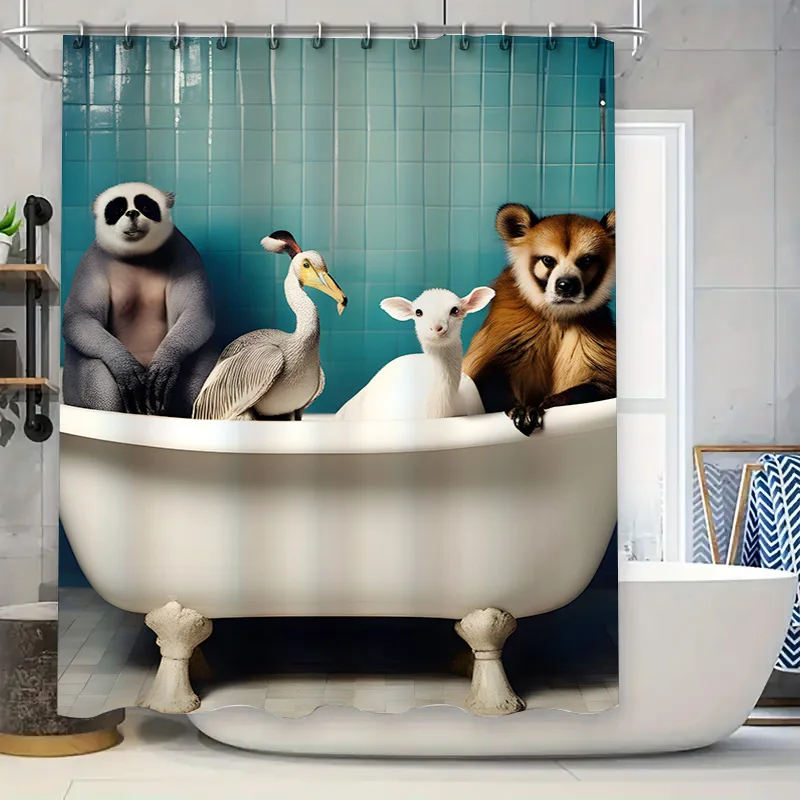 Animal Print Shower… - image