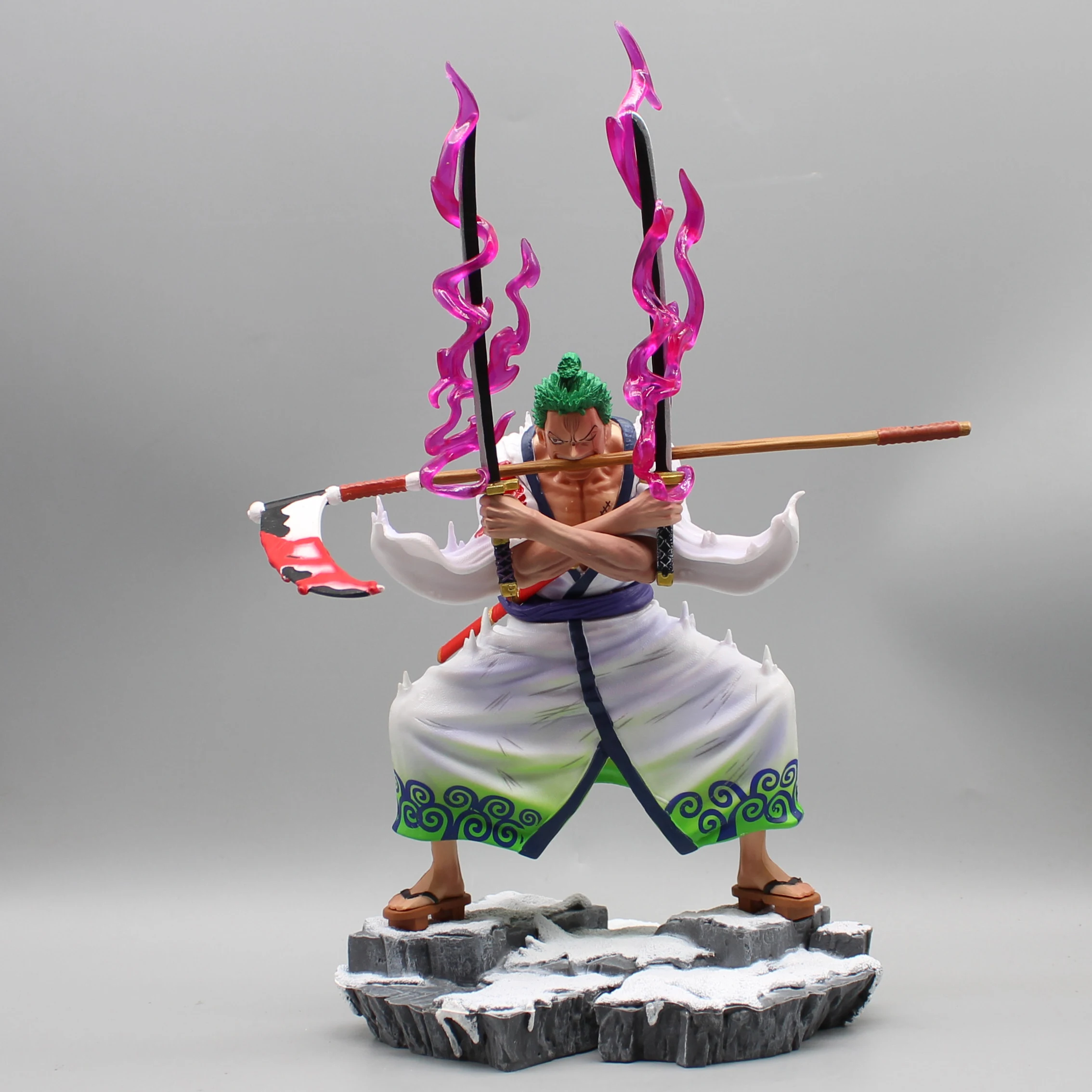 

Pirate King Gk Inferno Ghost Slash Sorong Pinjiang Moe Qi And Country Of Harmony Anime Handmade Model Decoration Surrounding