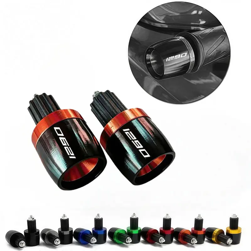Para KTM 1290 SUPER ADVENTURE S RT 1290, Piezas de Motocicleta, Tapones de Manillar de Motocicleta de Aleación de Aluminio, Contrapesos, Amortiguadores