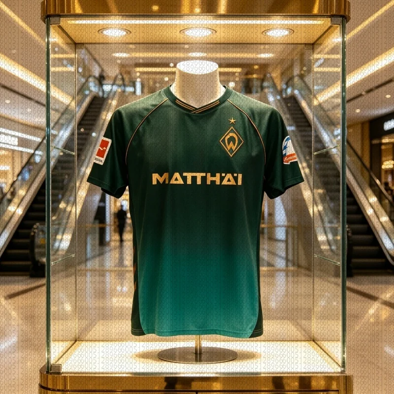2026 Neues Werder Bremen Saison-Trikot Trendiges Sport-T-Shirt Gorpcore für Herren und Damen Gedenkausgabe Fans Eltern-Kind-Edition