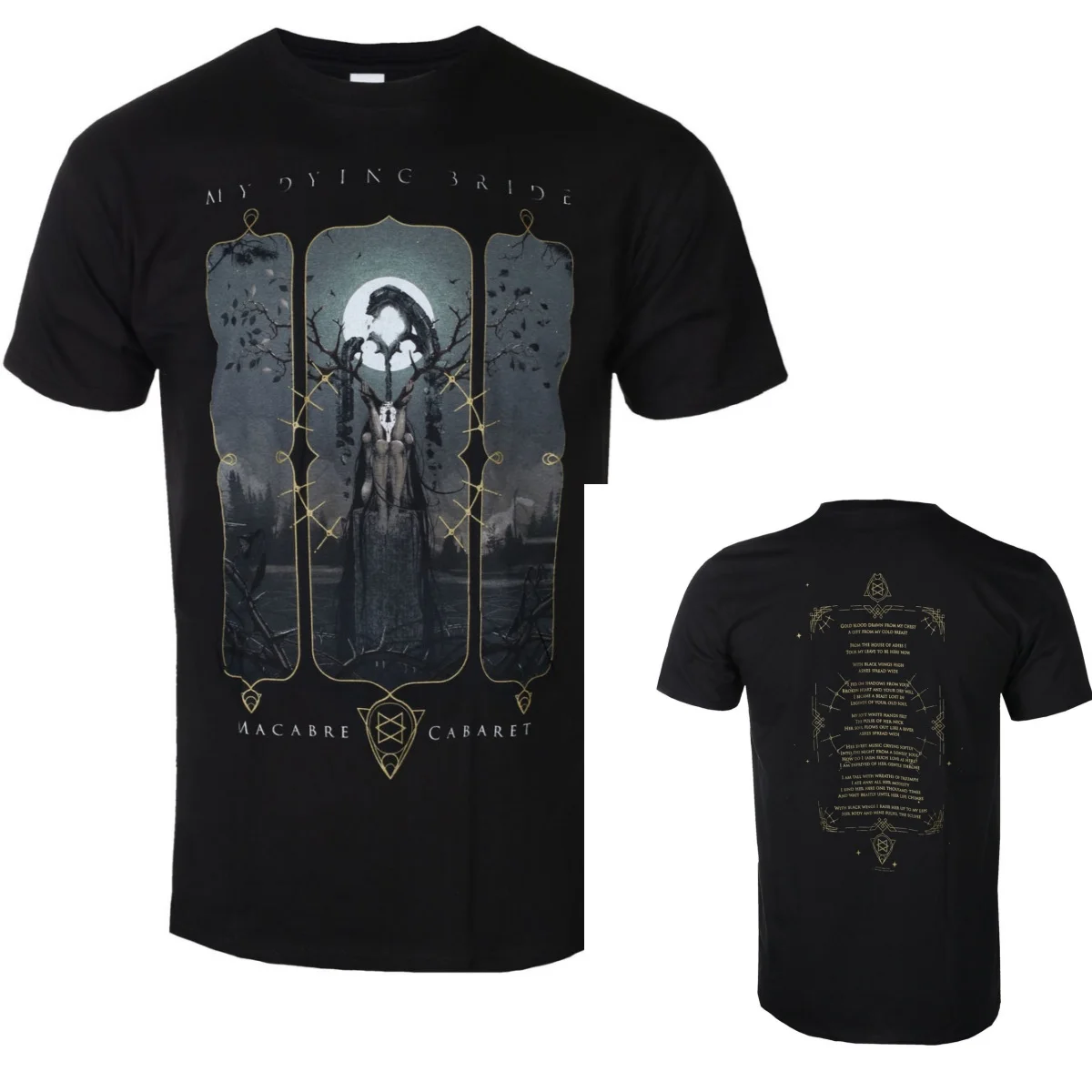 Hot My Dying Bride Graphic Cotton T-shirt Unisex Summer Short Sleeve Fashion Brand Tee Luxury Casual Vintage Tees - view 3