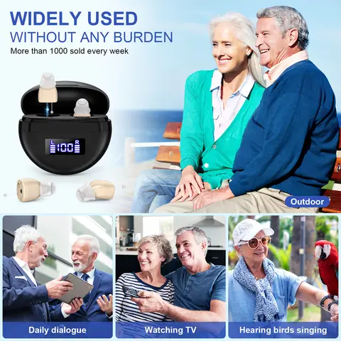 8 best sales रिचार्जेबल श्रवण यंत्र - №5