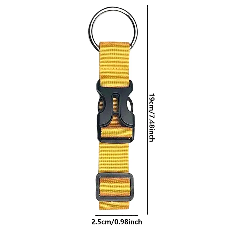 Nuovo 1 pz regolabile Nylon Lock cinghie per bagagli da viaggio cintura accessori da viaggio protettivi valigia imballaggio cintura fibbia appesa