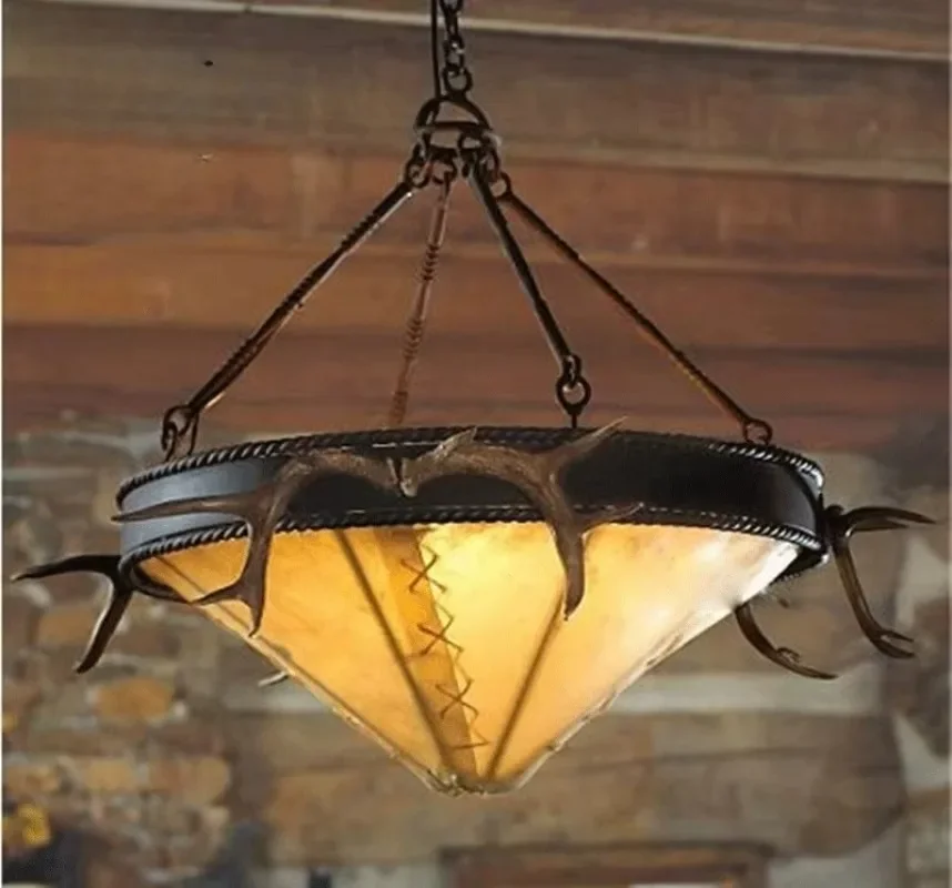 

Retro Countryside Dining Room Chandelier Nordic Restaurant Long Hanging Light Foyer Parlor Fixtures Bar illumination Study Lamps