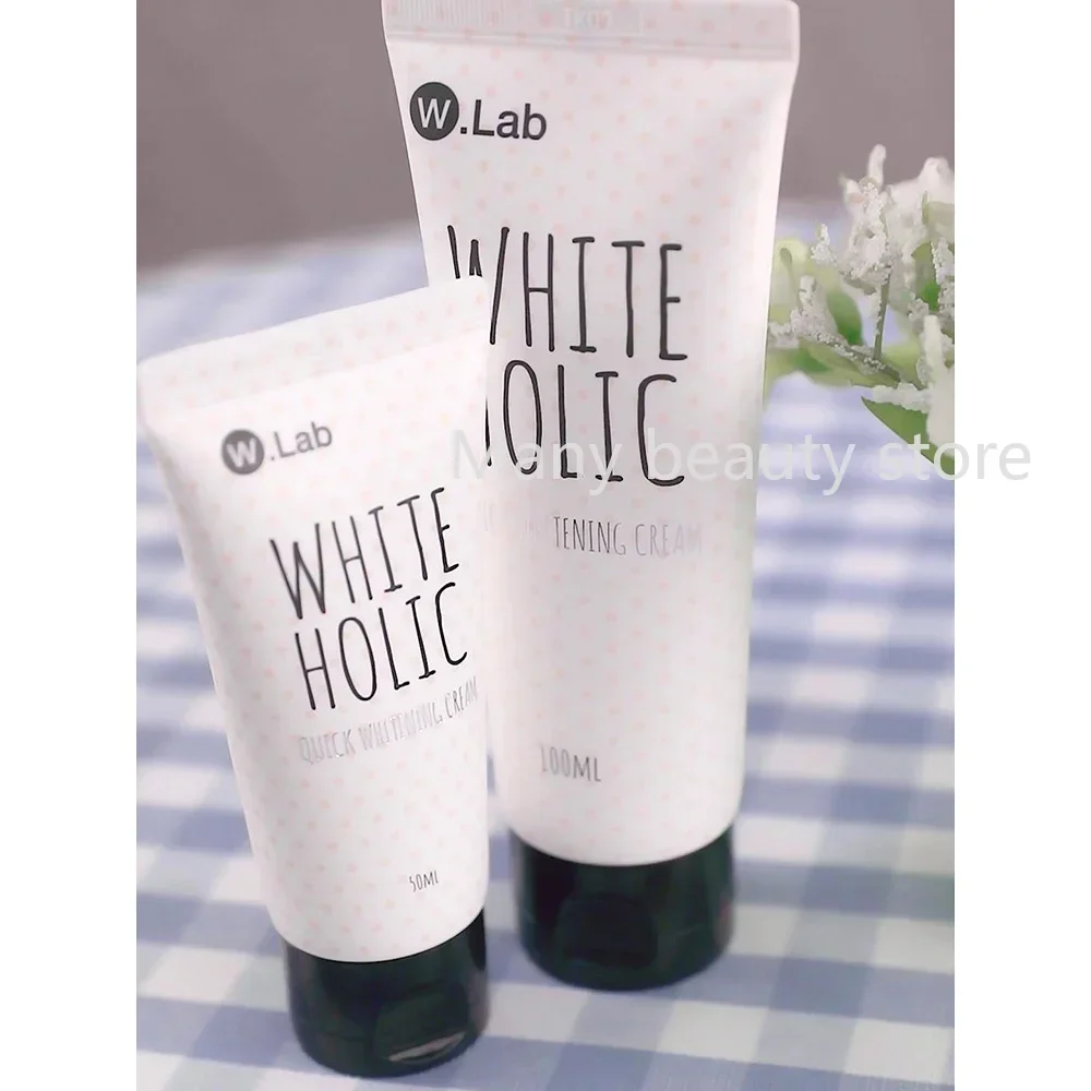 

Корейская косметика W.lab White Holic Быстро отбеливающий крем 100 мл Осветляющий осветляющий отбеливающий крем Средства по уходу за кожей тела