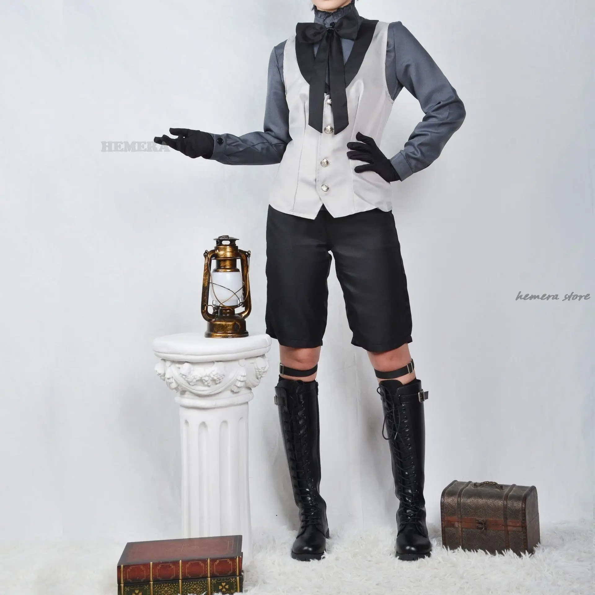 Zwarte Butler Ciel Phantomhive Cosplay Kostuum Japanse Anime Halloween Carnaval Duivel Uniform Voor Mannelijke Dropshipping