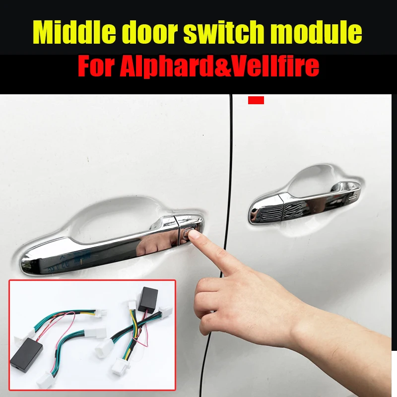 Fit For Alhpard&Vellfire The One Button Central Door Switch Module Quick Opening 30 Series Car Accessories