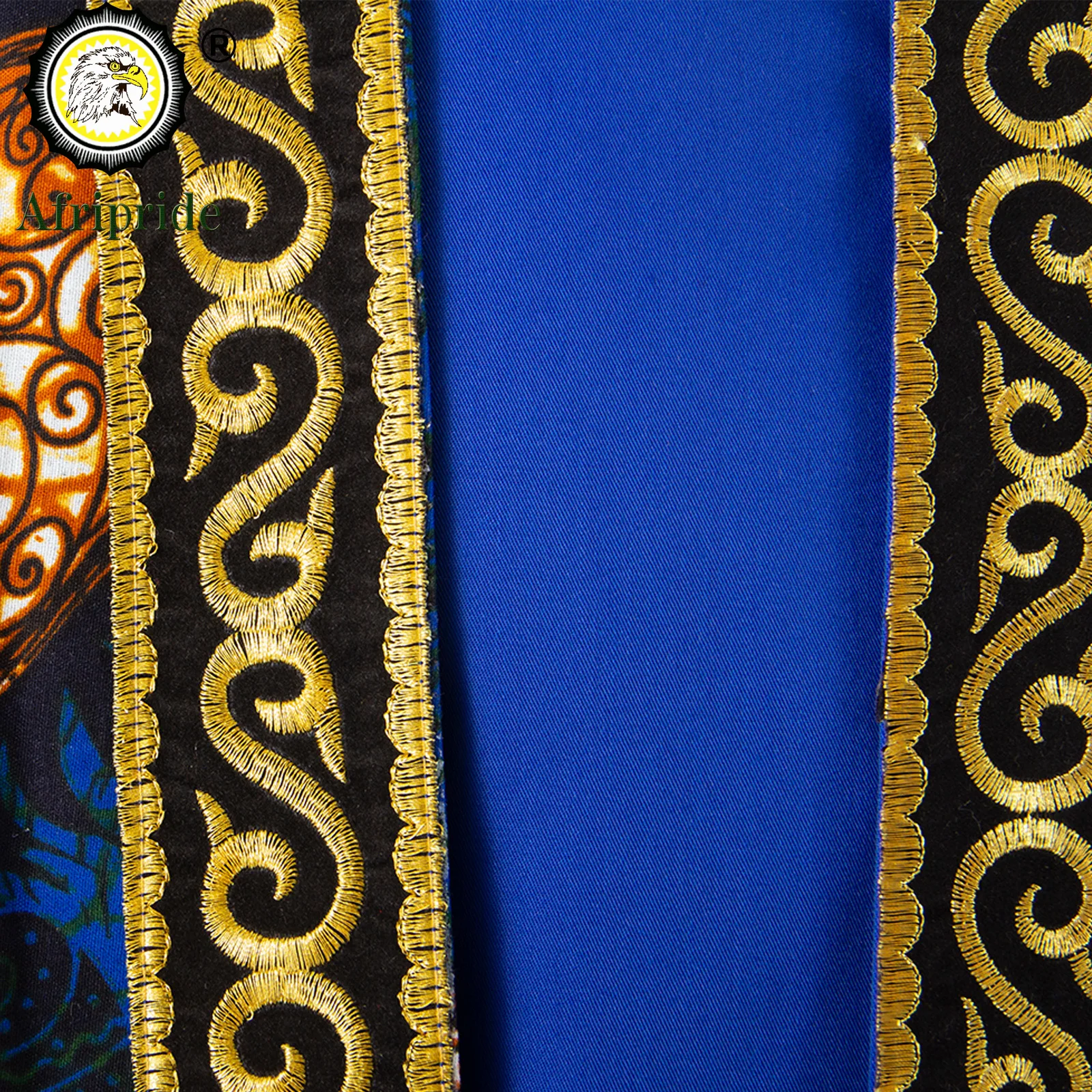 남성용 아프리카 의류 프린트 자켓 자수 셔츠 및 바지 3 피스 세트 다시키 의상 플러스 사이즈 포멀 복장 A2216035