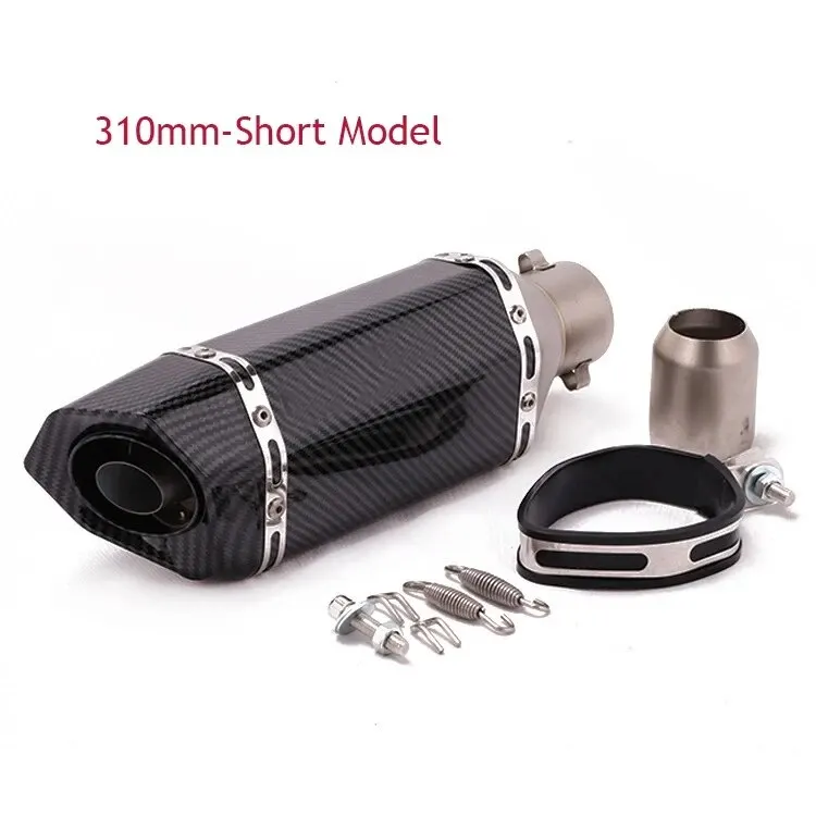 51mm Escape Moto Tube Motorcycle Exhaust Muffler