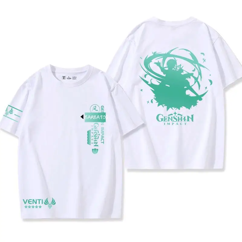 

Летняя хлопковая футболка унисекс с мультяшным принтом