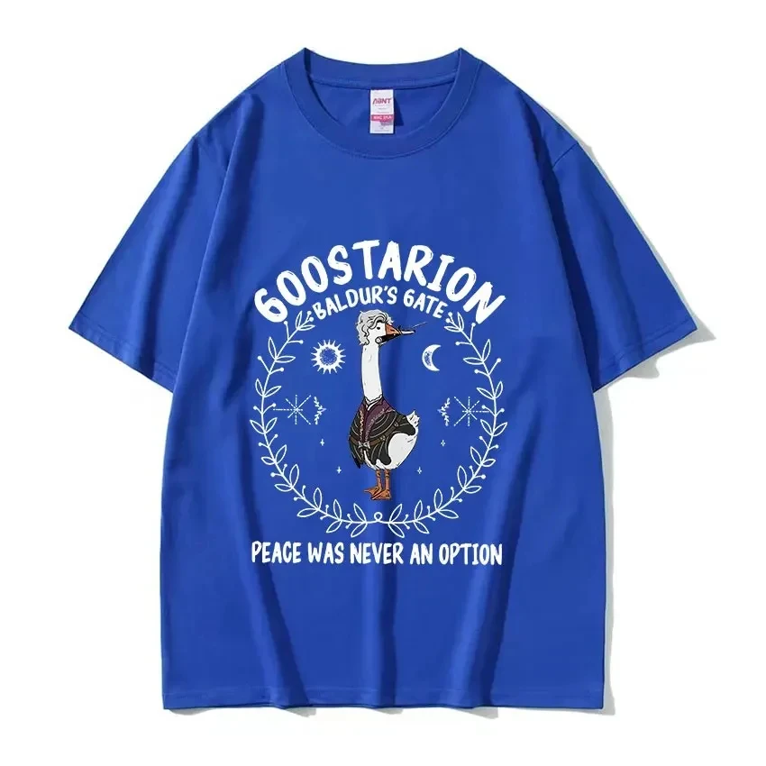 Funny Goose Astarion T-Shirt Yes Darling Do You Need Something Print T Shirt Men Women Cotton Short Sleeve  Summer Tops Clothes