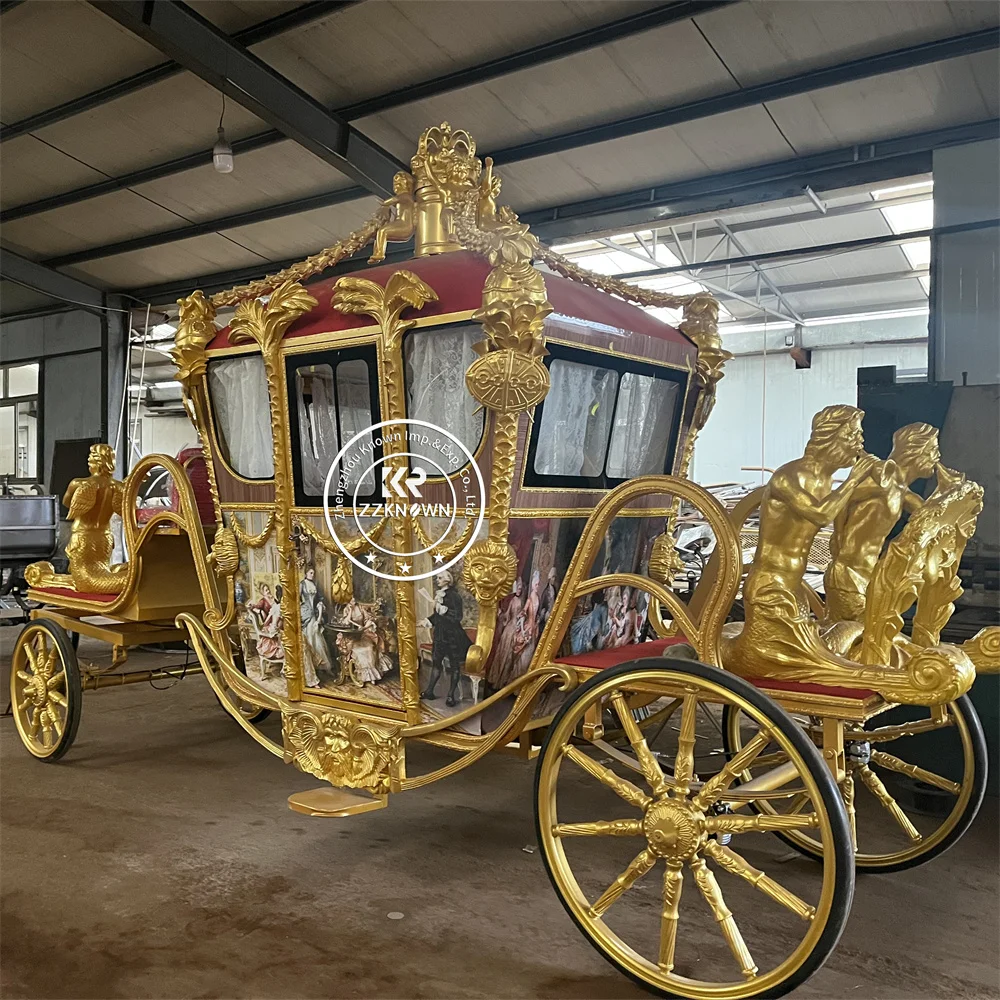 

Royal Horse Carriage Electric Princess Horse Carriage Sightseeing Horse Carriage Wagon