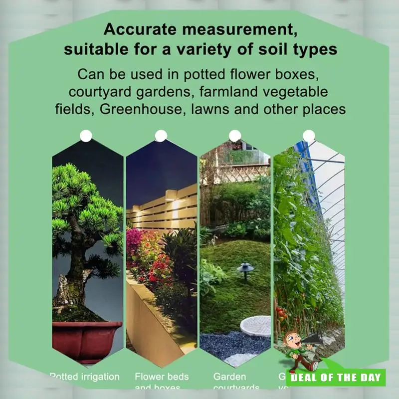 

24-часовая доставка, 2 шт., умный тестер почвы Zigbee, измеритель температуры, датчик влажности, мониторинг в реальном времени, монитор растений Det