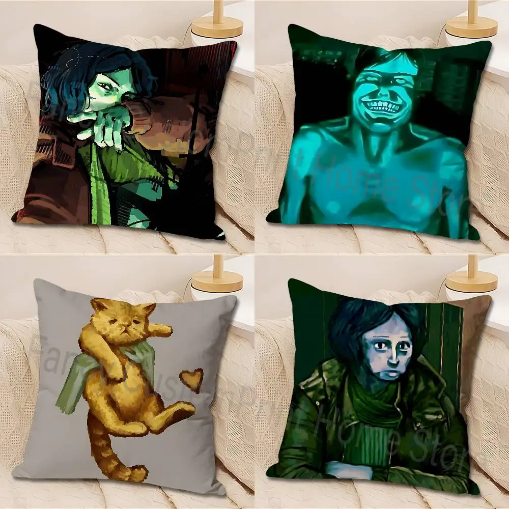 No Im Not a H-Human Pillow Cases for Bedroom Living Room Sofa Home Decor Polyester Cushion Cover with Zipper