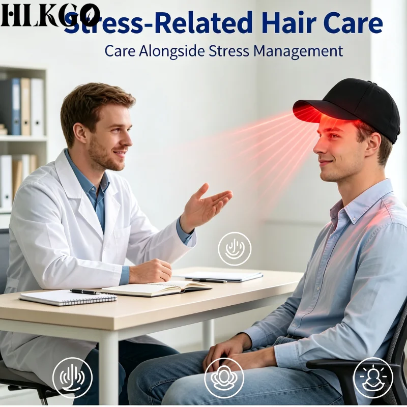 Clinical Grade 96 Diodes Red Light Laser Cap Hat for Fast Hair Growth Regrowth Alopecia Anti Hair Loss Scalp Care Home
