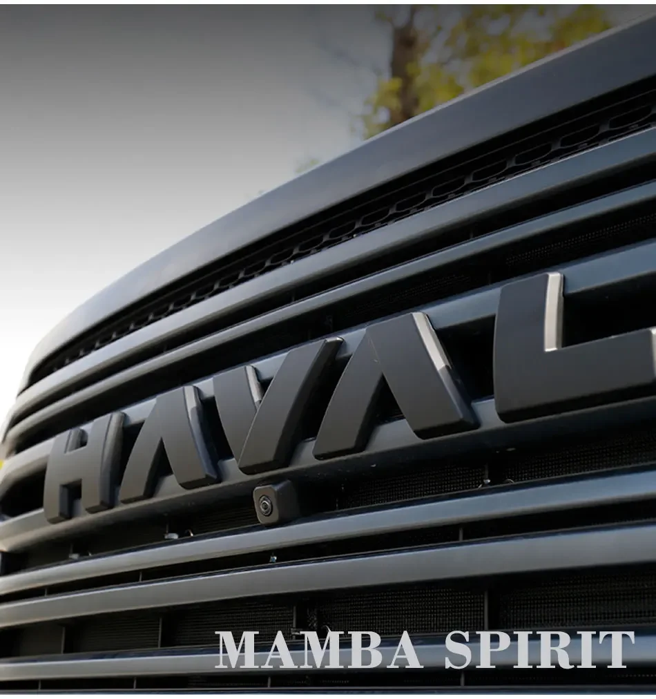 For GWM Haval 2th H9 2024 2025 Car Front Grille Logos Emblem Badge Decals Cover Logo Emblems Decorative Accessories