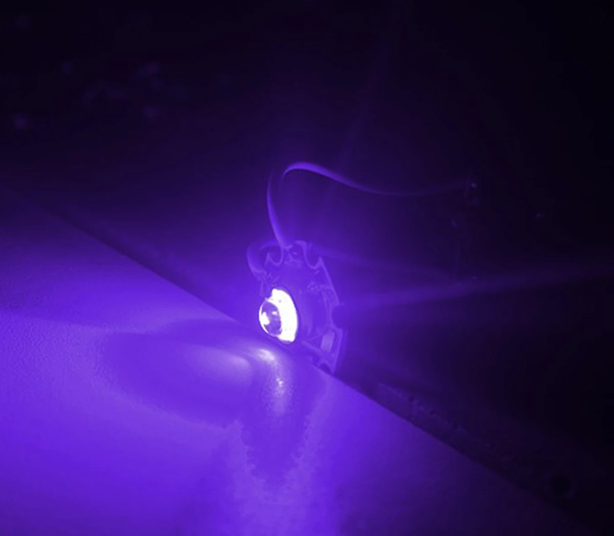 20pcs 1w 3w UV LED Diode 365nm 385nm 395nm 420nm Purple Ultra Violet High Power LED Emitter For Sterilization Photocatalytic image 4