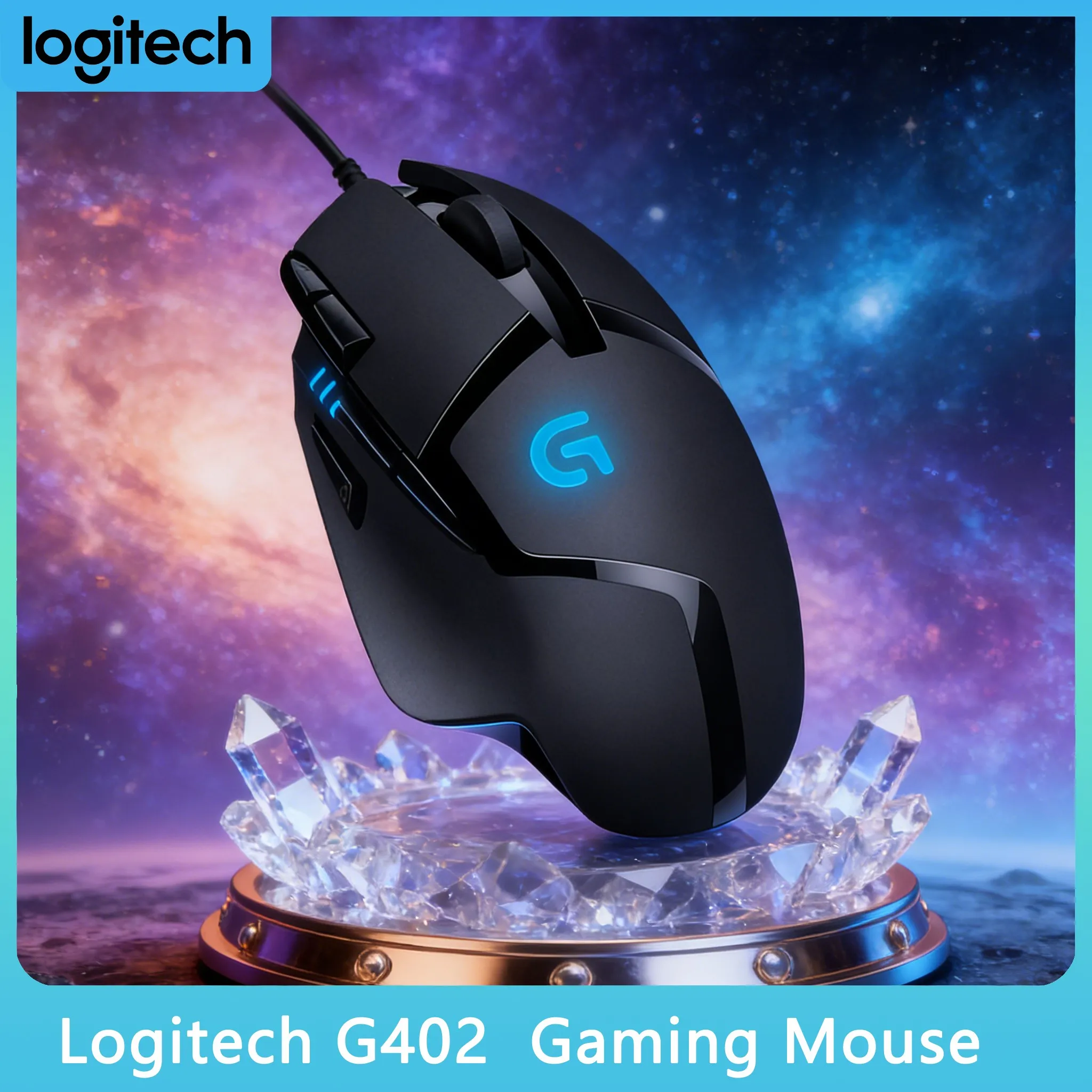 

G402 - Эргономичный дизайн, идеально повторяющий изгибы ладони