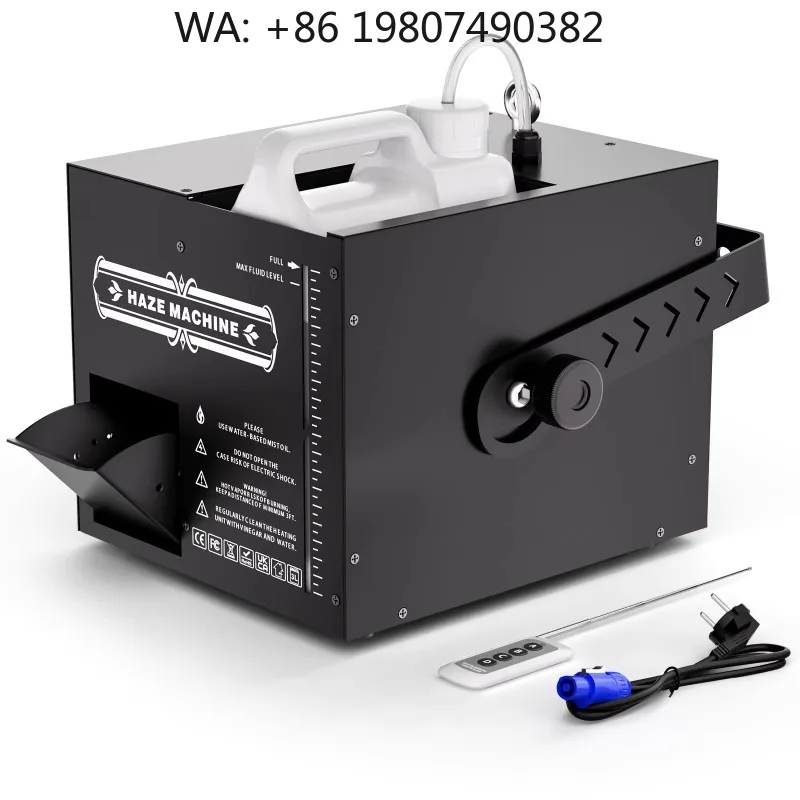 1000W Water Based DMX Haze  Wireless Remote Mist Fogger for DJ Wedding Low Lying Stage Atmosphere Effect Gear