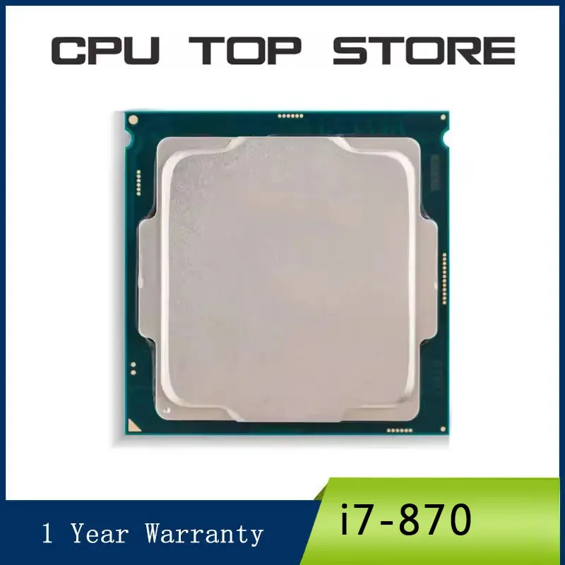 Original Intel Core i7 870 Quad Core 2.93GHz LGA1156 8M Cache 95W i7-870 CPU de bureau expédition rapide