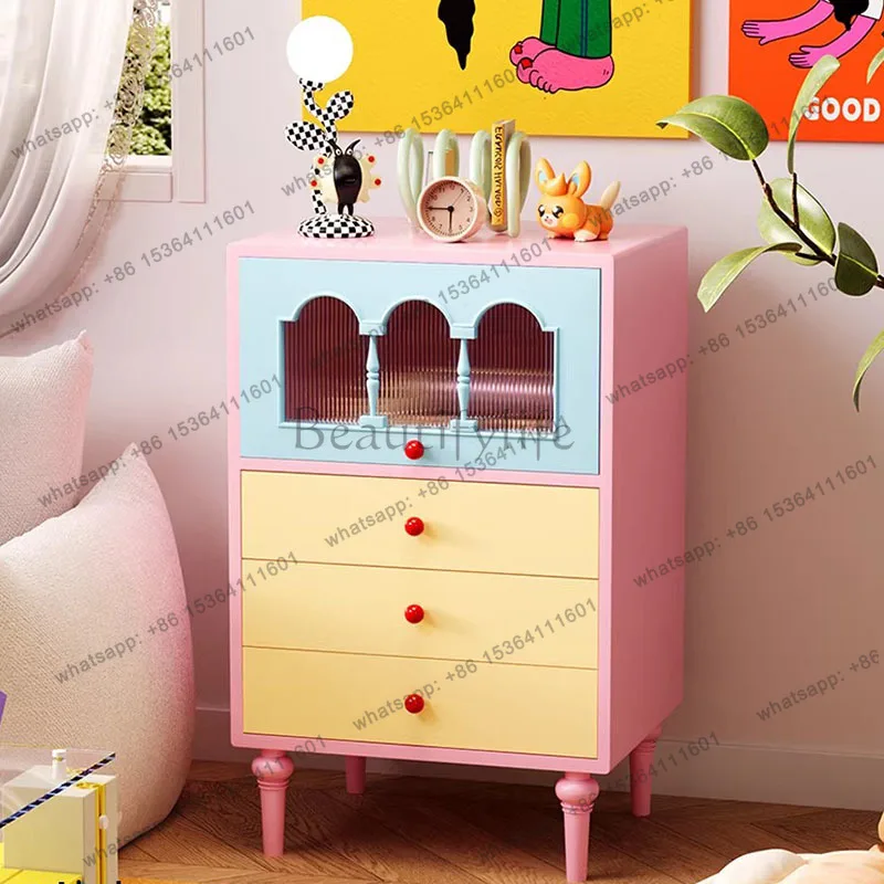 Sideboards Kitchen Living Room Cabinets Storage Organizer Shelf Drawers Living Room Cabinets Wood Decor Cajonera Home Furniture