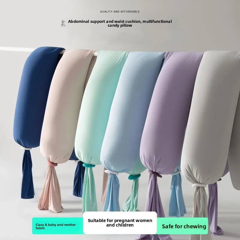 

Maternity Pillow Side Sleepers Abdominal Support Long Particle Shape Children's Multi-Functional Pillow Office Hard Support