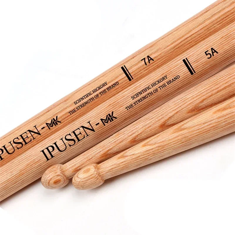 Professional Wooden Drum Sticks For Beginners Children Practice 5A 7A Oak Wood Drumsticks Percussion Instrument Accessories