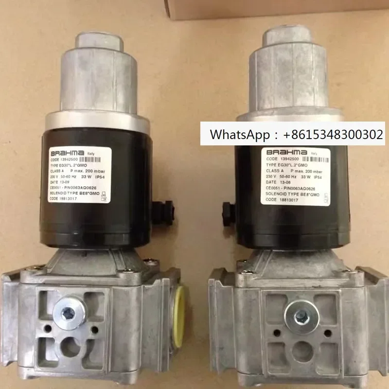 BRAHMA valve group burner solenoid valve EG12LGFDEG15LGMQ Panama natural gas control valve