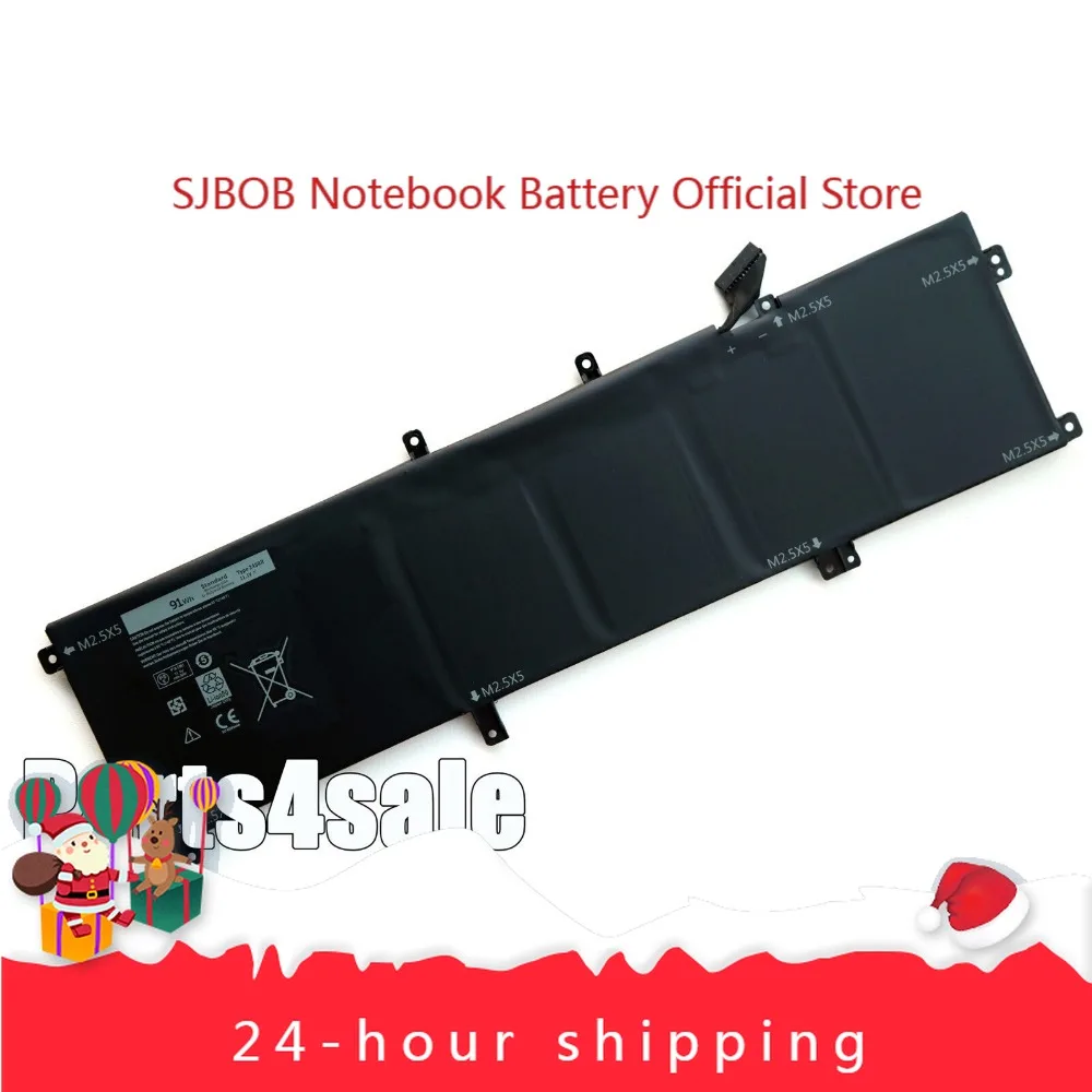 

New 245RR 91Wh Battery for XPS 15 9530 9535 Precision M3800 Series P31F 07D1WJ laptop battery