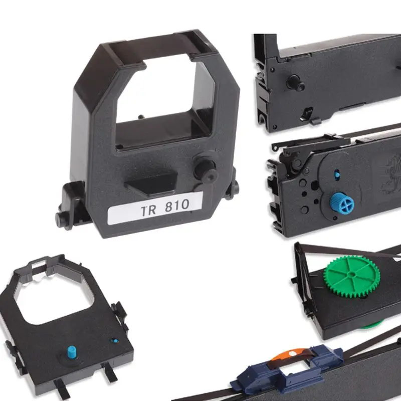 شريط ساعة وقت جديد تمامًا - حبر أسود مناسب لـ Amano EX3000 EX5000 EX6000 EX6200 EX9200 دائم