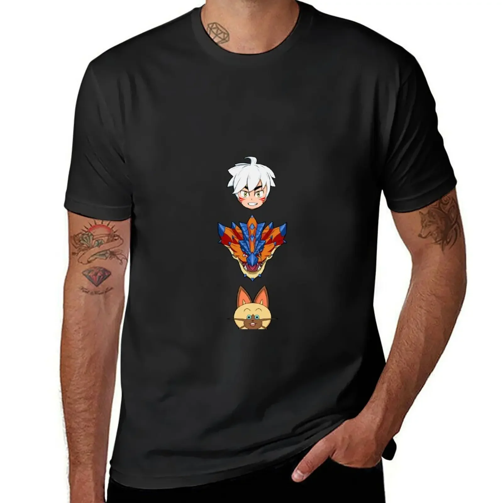 

Stories Bros (Zipper) T-Shirt cotton man t-shirts Personalized t-shirt street wear luxury clothing labubu men t shirts