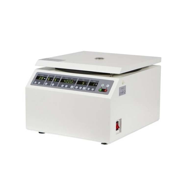 Desktop low-speed centrifuge, can be adapted to 5ml/7ml/10ml centrifuge tube, standing in the inspection department