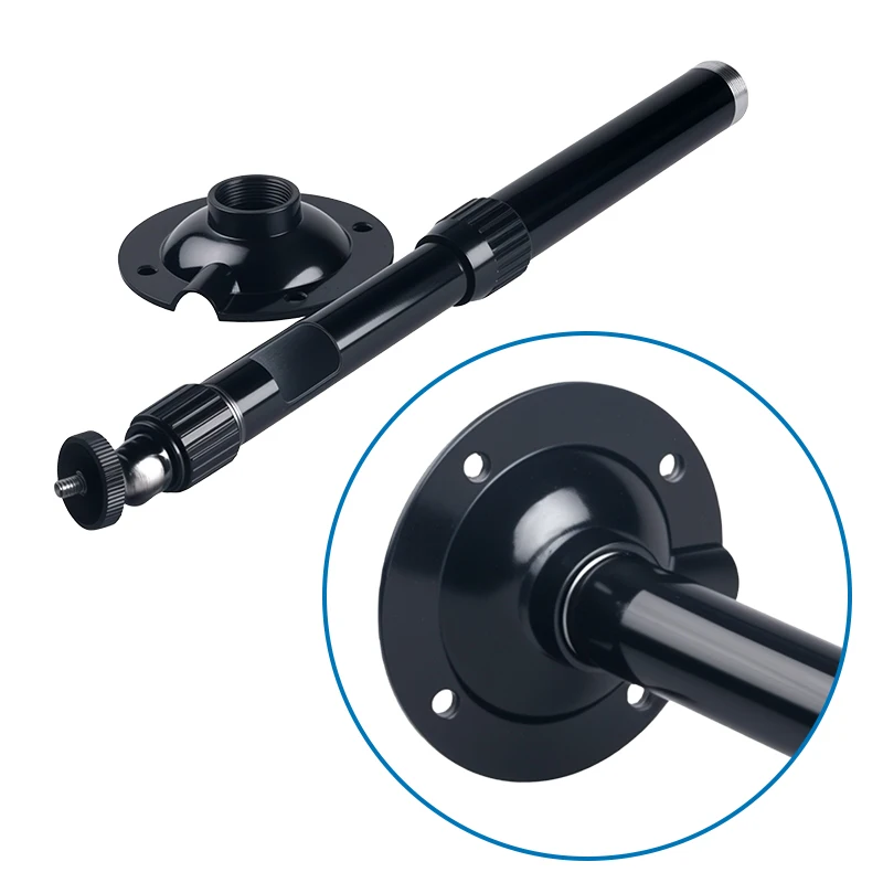 Salange Projector Black Wall Mount Stand Ceiling Bracket Holder for HY300 YG300 J15 HY320 Mini Projector DV Security Web Camera