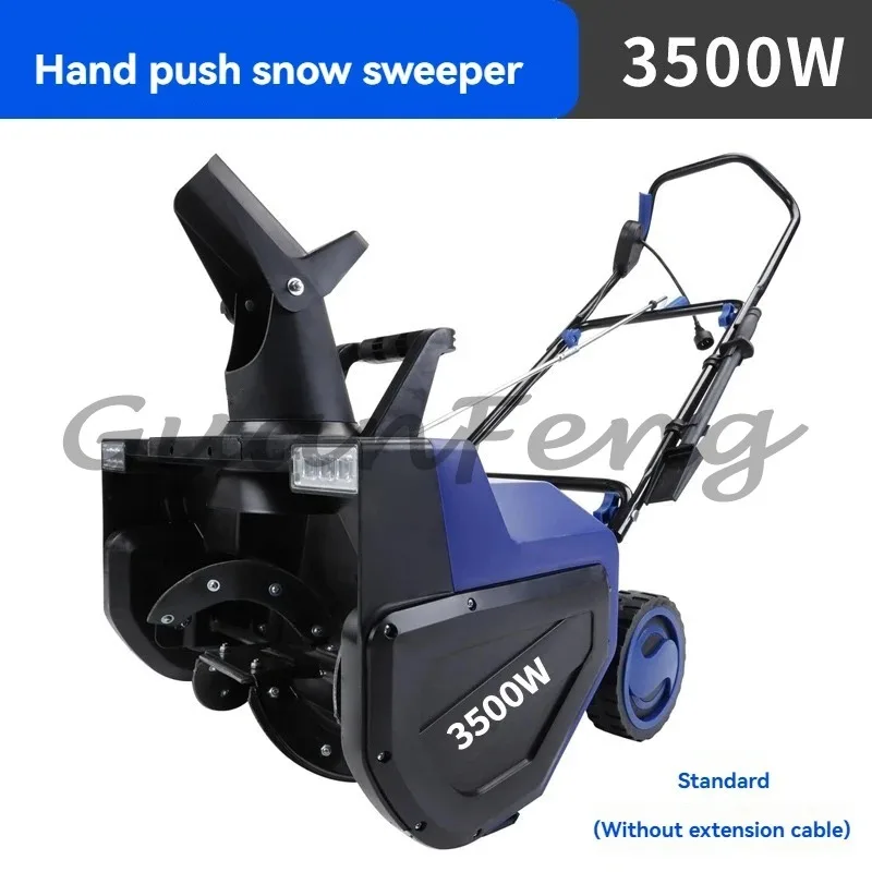 Electric Hand-pushed Sweeper Shovel Snow Blower For courtyard Street