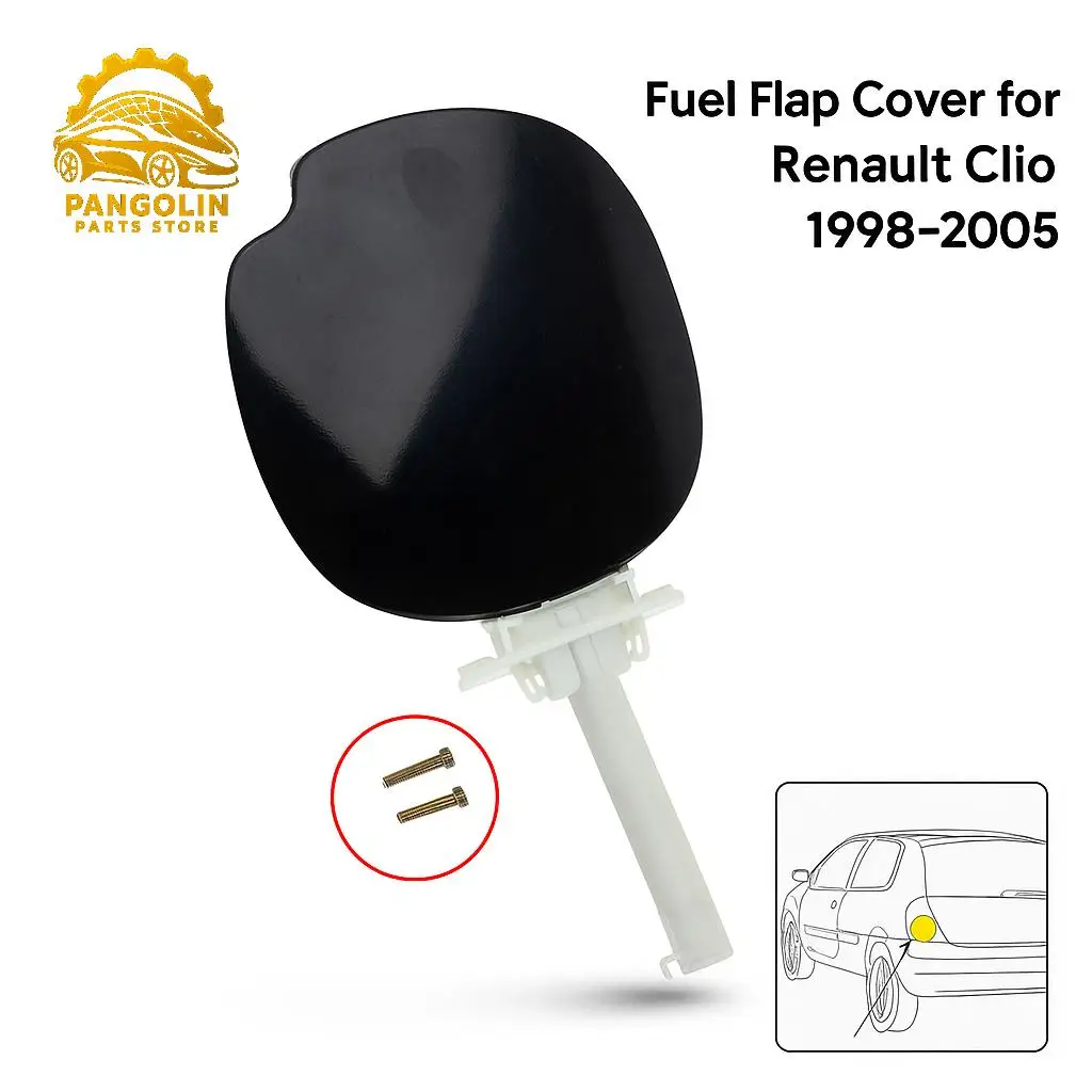 

Fuel Filler Flap Cover For Renault Clio MK2 1998-2005 7700836756 3/5 Door Gas Tank Door Lid Cap Durable Exterior Accessories