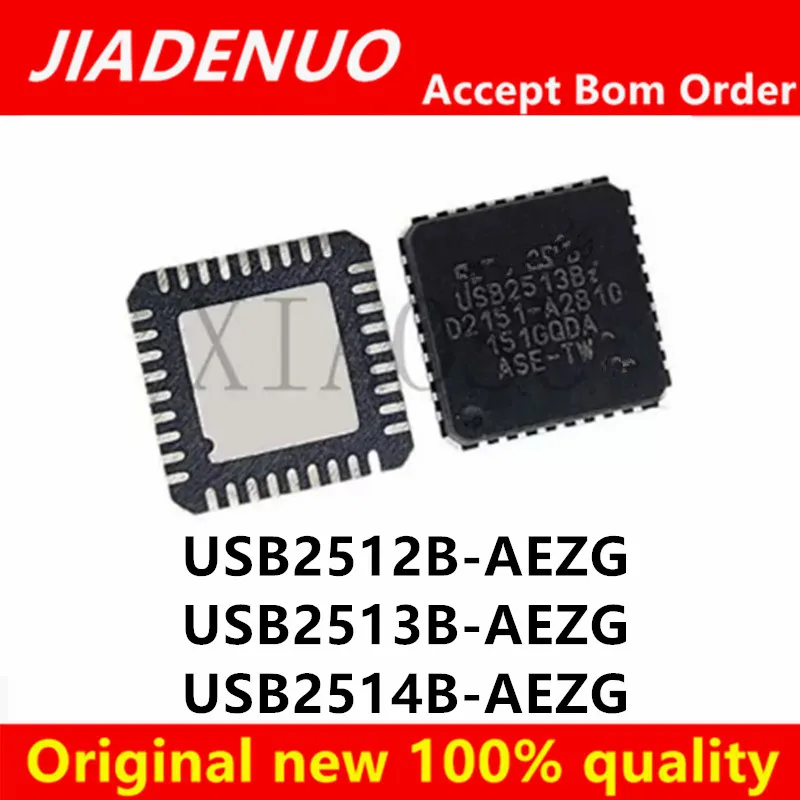 (10piece) 100% New USB2513B-AEZG USB2512B USB2513B USB2514B USB2512B-AEZG USB2514B-AEZG QFN-36 Chipset