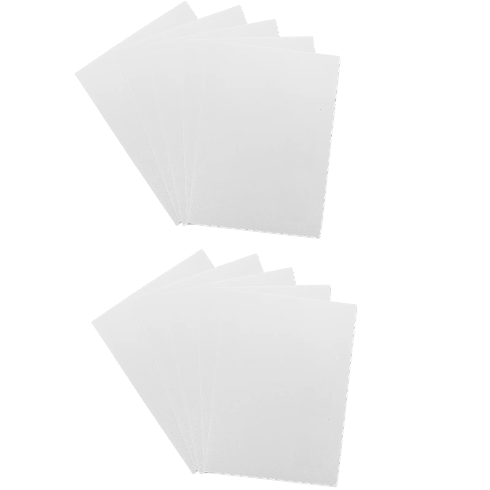 

10 Sheets Practical Foam Sheets Useful Craft Foams Multi-use Printmaking Sheets white poster board foam poster board