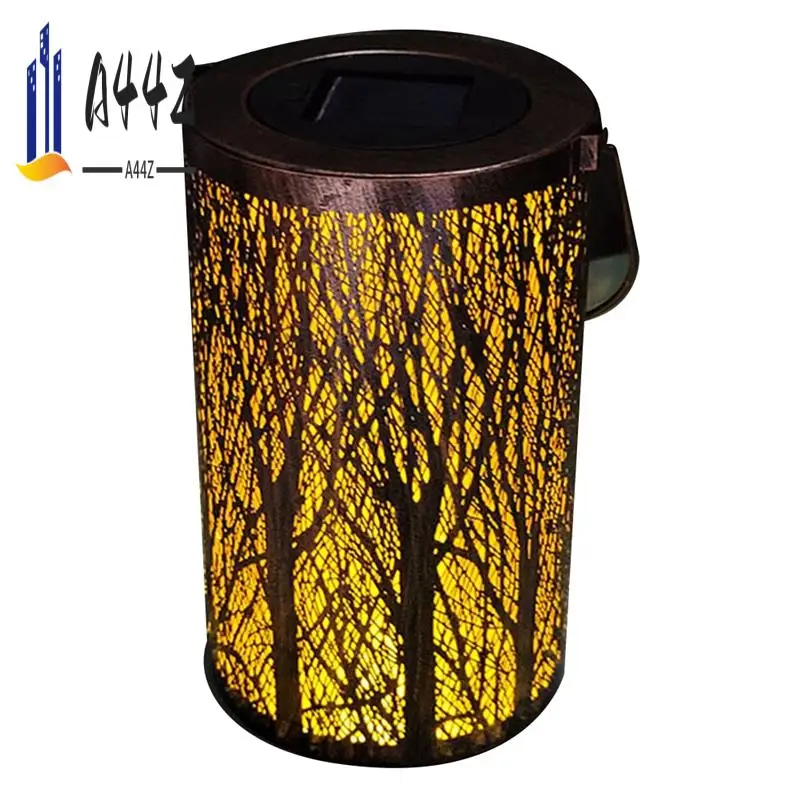 

A44Z-Solar Hollow Light Железный узор Проекционный светильник Открытый двор Сад Декоративный ландшафтный светильник