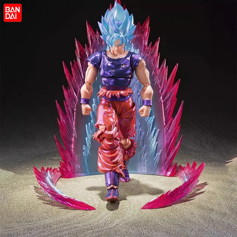 

Figuarts Jump V30th Dragon Ball Z Shf Super Saiyan God Son Goku Ssgss Kaio-Ken Anime Periphery Action Figures Kids Birthday Toys