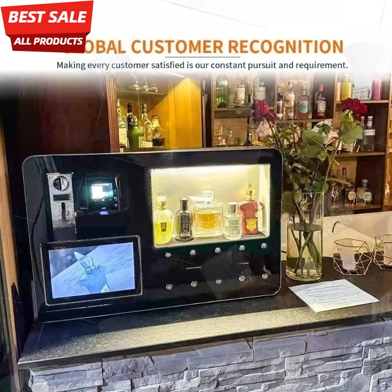 China Manufacturer Commercial Small Can Be Installed Anywhere Wall-mounted Perfume Spray Vending Machine Customized