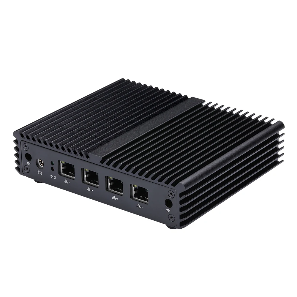 QOTOM Q190G4N Mini PC 4 LAN With Celeron j1900 Quad Core 2.0 GHz Processor Soft Router Firewall