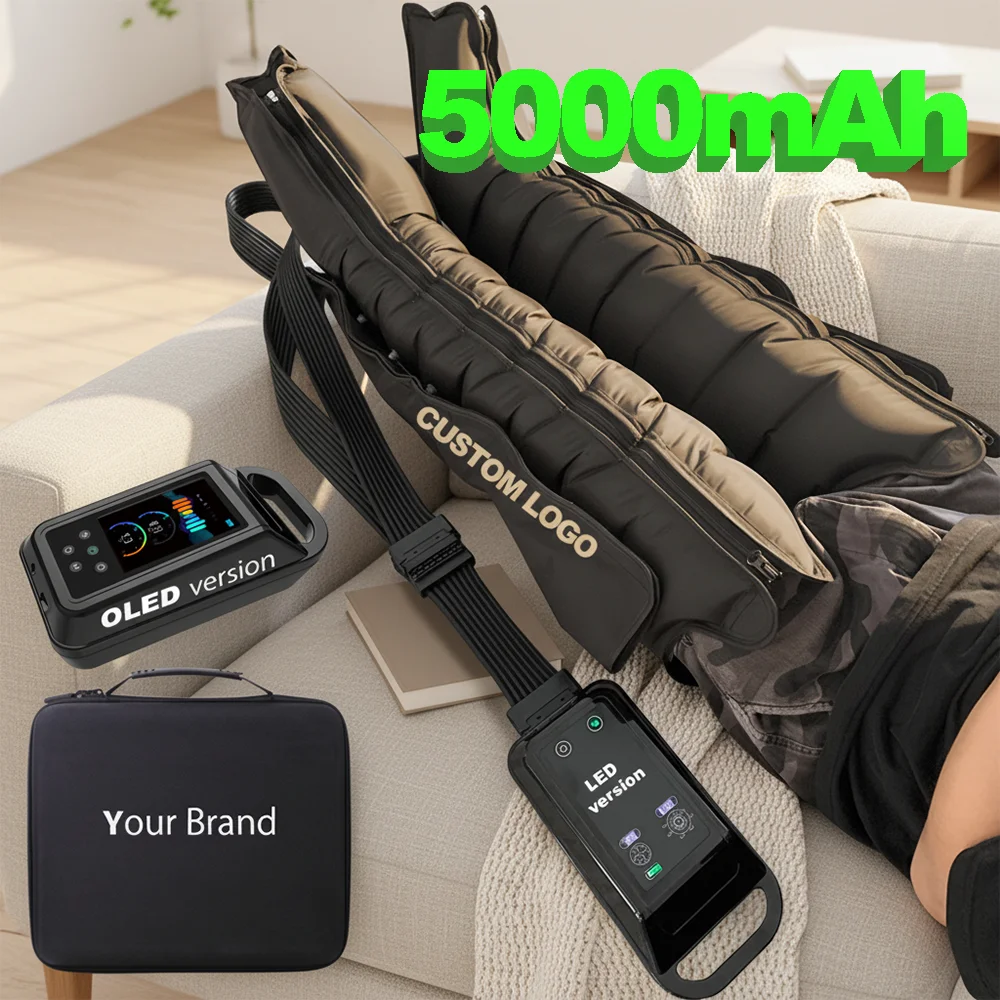 MF-AW1 Cordless Air Pressure Compression Legs Boots 5 Modes Wireless Remote Control Rechargeable 5000mAh Battery