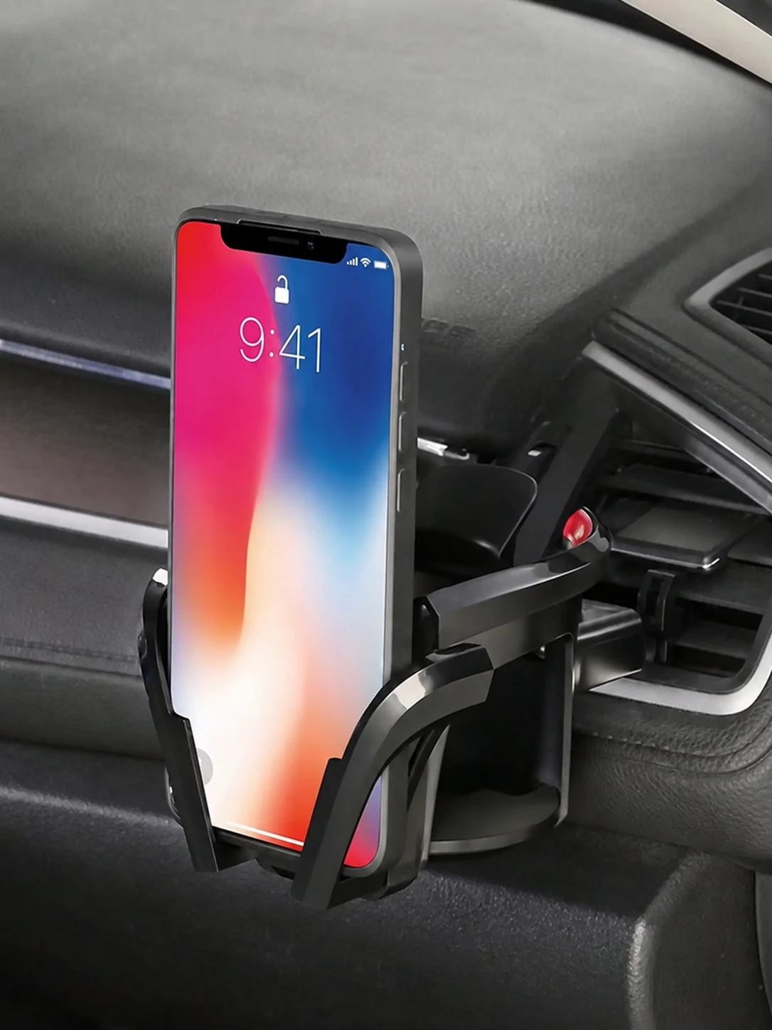 Multifunctional Car Cup Holder Phone Holder Air Vent Mount Adjustable Drink Slot Universal Auto Interior Accessories