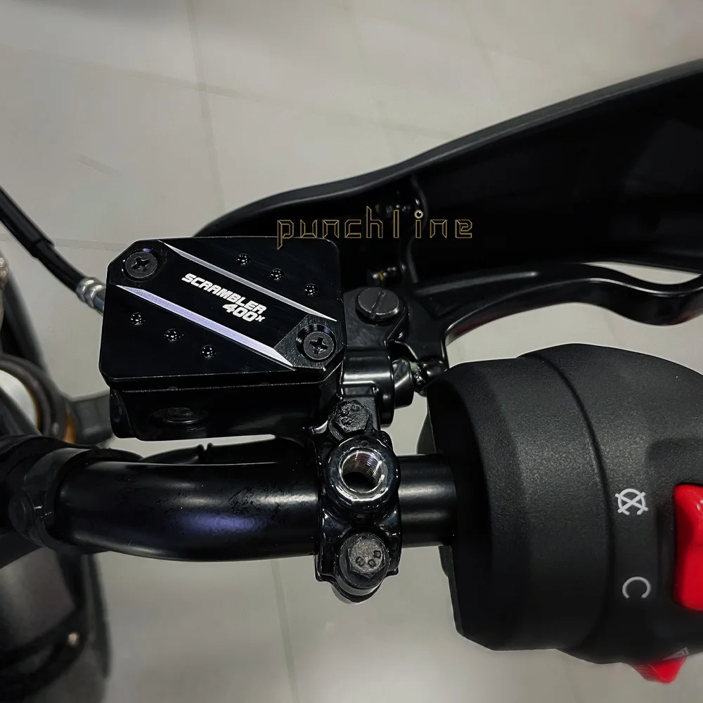 Fit For Speed 400 Scrambler 400X 2023-2024 Front Brake Fluid Reservoir Cap Cover