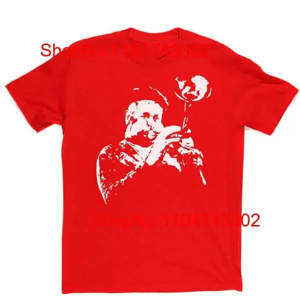 Мужская футболка Dizzy Gillespie Concert, красная хлопковая футболка всех размеров от S до 5XL XZ351, винтажная стираная модная универсальная мужская слегка