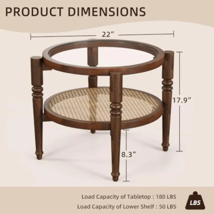 Round Coffee Table, 22