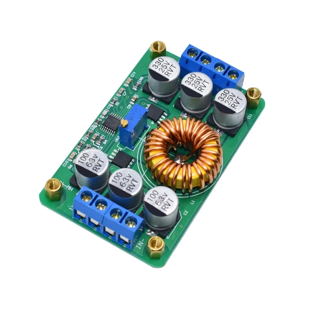 

Voltage Convertor 3D Printer Parts Prusa I4 Ultra-high-efficiency DC-DC Step Down Module IN 16-40V OUT 1.0-12V / 6A